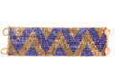 Hand-Beaded Zig-Zag  Bracelet