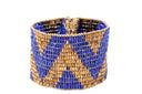 Hand-Beaded Zig-Zag  Bracelet