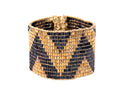 Hand-Beaded Zig-Zag  Bracelet