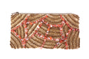 Gemstone Glam: Hand-beaded Clutch - A Distinctive Accessory that Sparkles