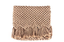 "Boho Breeze Macrame Clutch"