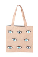 All Eyes on You: The Linen Eyes Tote