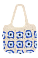 Granny EYE Tiles Hand-Crocheted Tote Bag