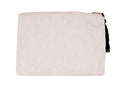 "Eyeconic Charm" - Hand-Embroidered Clutch