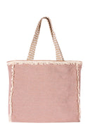 "The Hand-Embroidered Star Fish Tote Bag"