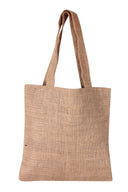 The Burlap Eye Tote Bag with a Touch of Shine