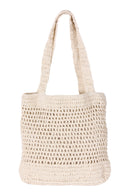 Softly Stitched Hand-Crocheted Tote Bag