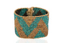 Hand-Beaded Zig-Zag  Bracelet