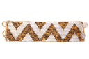 Hand-Beaded Zig-Zag  Bracelet