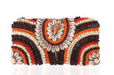 "The BIG Shell Clutch" in Orange