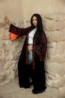 "Siwa Nightfall Embroidered Kaftan"