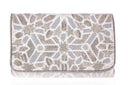 Silver Constellation Clutch