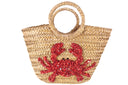 Seaside Crab Beach Tote