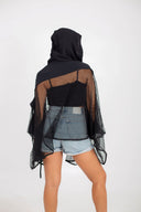 "Breezy Bohemian Bliss: The Netted Poncho"