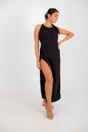 Sunkissed Allure: The Backless Wonder Dress