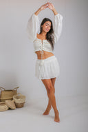 "Knit Wit: Boho Knitted Top"