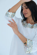 Ivory Bloom Dress with a touch of Lace