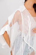 "Breezy Bohemian Bliss: The Netted Poncho"