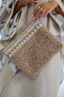 Under the Sea: The Hand-Beaded Gunny Thread Clutch with Shells