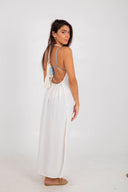 Sunkissed Allure: The Backless Wonder Dress