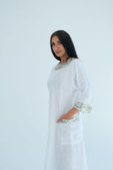 Ivory Bloom Dress with a touch of Lace
