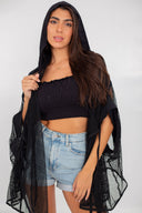 "Breezy Bohemian Bliss: The Netted Poncho"