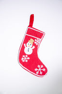 Elegant Embroidery: Festive Stocking