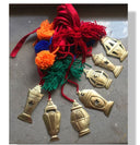 "Glimmering Ramadan: Copper Lantern Garland" (4 meters)