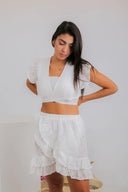 "Wrap it Up: Wrap Around Crop Top"