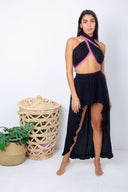 "Long and Short of It: High-Low Skirt"