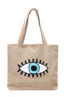 Eyes on the Prize: The Burlap Eye Tote