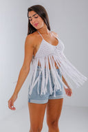"Tassel Time: Makrameya Top"