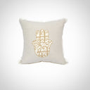 "Design Delight: Decorative Linen Cushion"