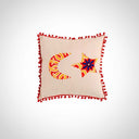 "Crescent Star Cushion"