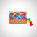 Siwa Swirl: The Patterned Laminated Weaved Clutch