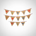 "Burlap & Crescent: Traditional Ramadan Banner"