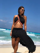 "Wrap It Up: Beaded Edge Scarf Top"