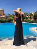 Sunkissed: Backless Dress for a Beachy Day