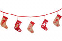 Hand Embroidered Stocking Showcase: Dangling Banner