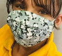 Floral Mask for children. Masks are composed of 3 layers including a filter and a nose support