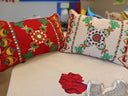 "Experience Nubian Elegance: Cushion with a Unique Design"