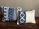 "Find Your Perfect Angle: Geometrical Pattern Cushion for Any Space"