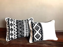 "Find Your Perfect Angle: Geometrical Pattern Cushion for Any Space"
