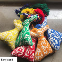 "Embroidered Sufi Beauty: Handmade Ornament Garland" (4 meters)