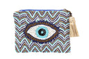 The All-Seeing Eye Clutch: A Hand-Beaded Work of Art in Every Detail