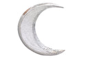 "Crescent Chic: Aluminum Tray"(30 cm)